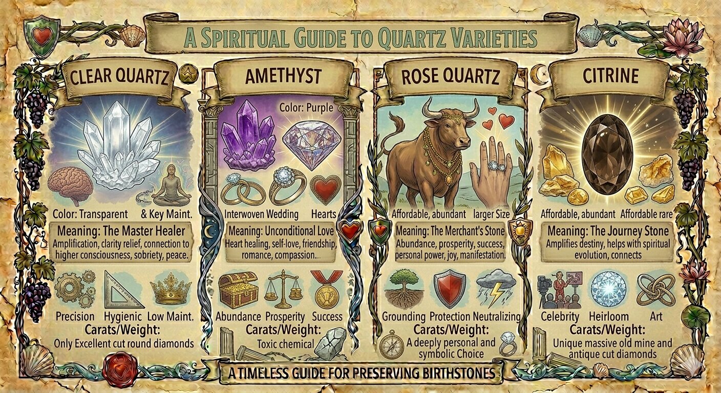 Meanings of Different Quartz Types